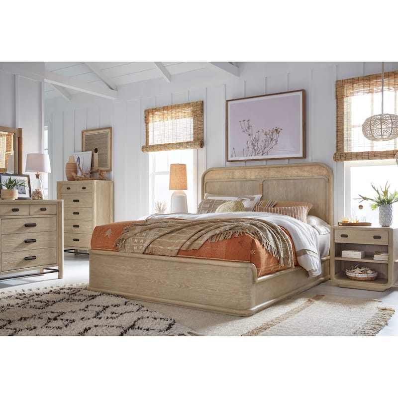 Salt Life Home Sunset Cove Sanibel Brown Panel Bed