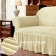 preview thumbnail 41 of 40, Subrtex 1 Piece Armchair Slipcover Seersucker Skirt Stretch Spandex Furniture Protector