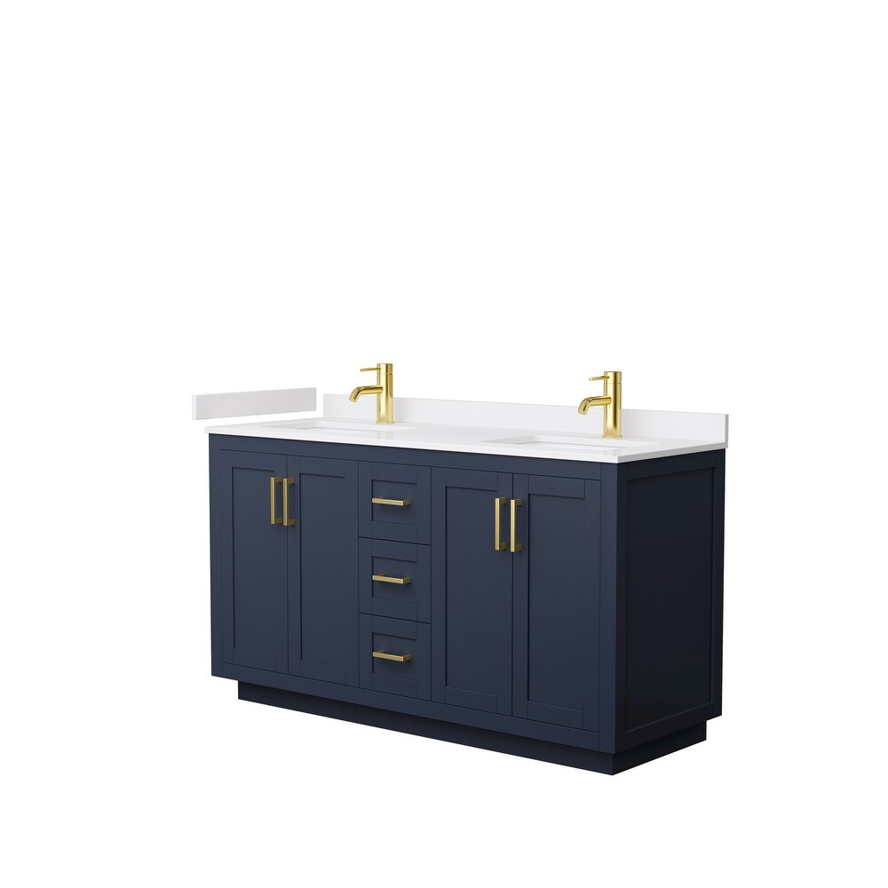 OVE Decors Bailey 60 in. Double sink Bathroom Vanity in Blue Lagoon with  Power Bar - On Sale - Bed Bath & Beyond - 33084108