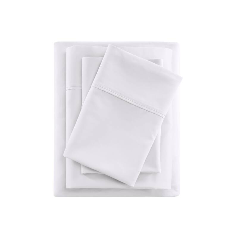 Beautyrest 600 Thread Count Cooling Cotton Blend 4 PC Sheet Set