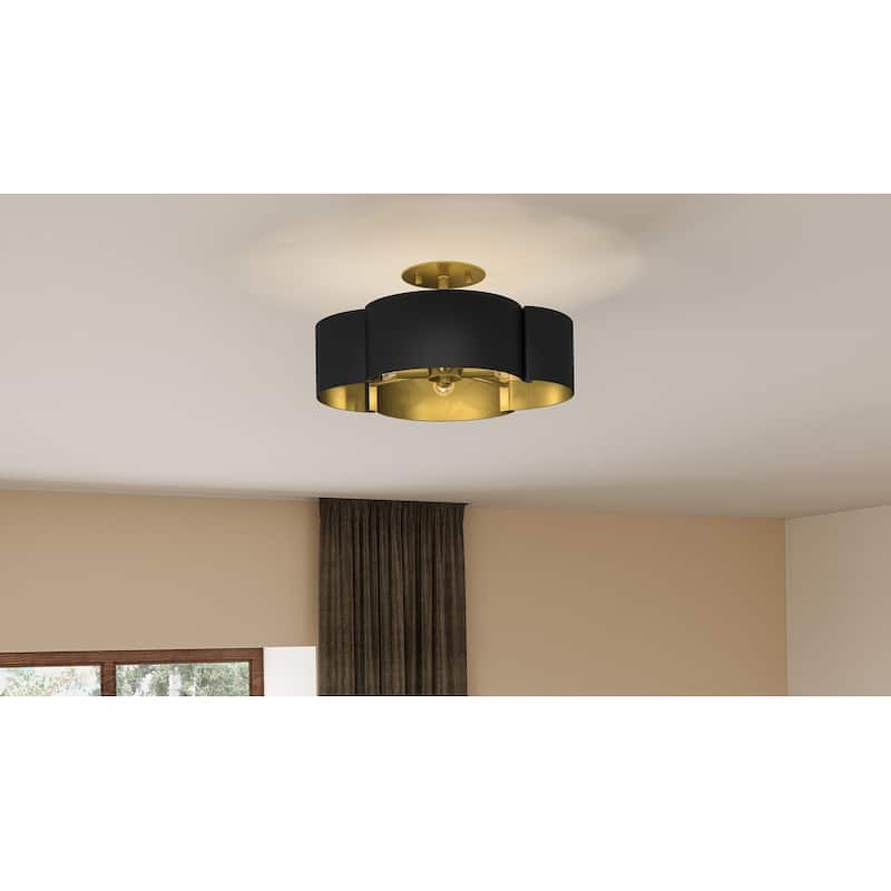 Balsam Four Light Semi-Flush Mount