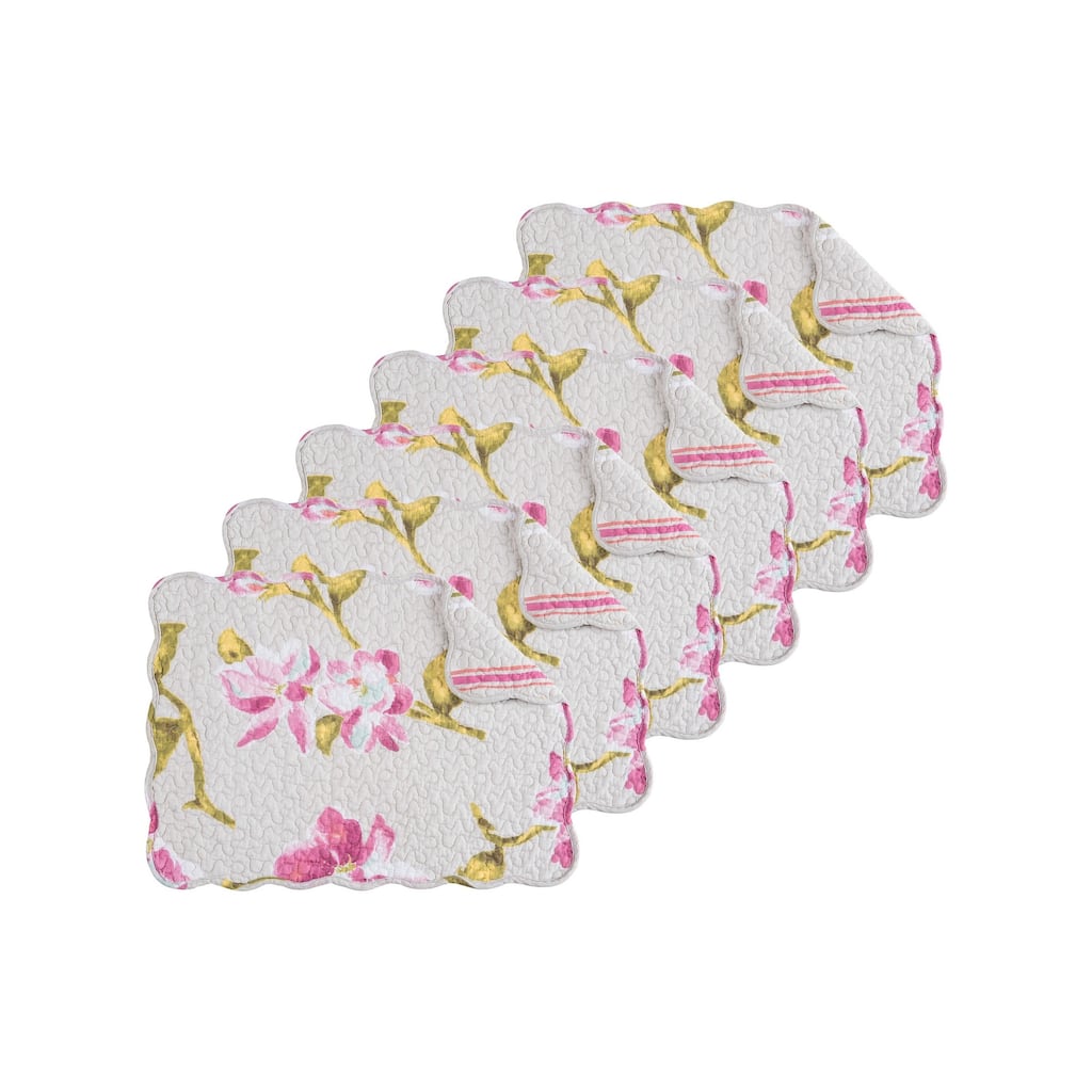 Nylah Quilted Placemat Set 6