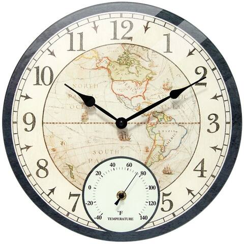 Orbis All Weather Clock - 14 x 2 x 14
