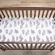 preview thumbnail 2 of 8, Rizzy Home Cloud Cotton Fitted Cribsheet - 28" X 52"