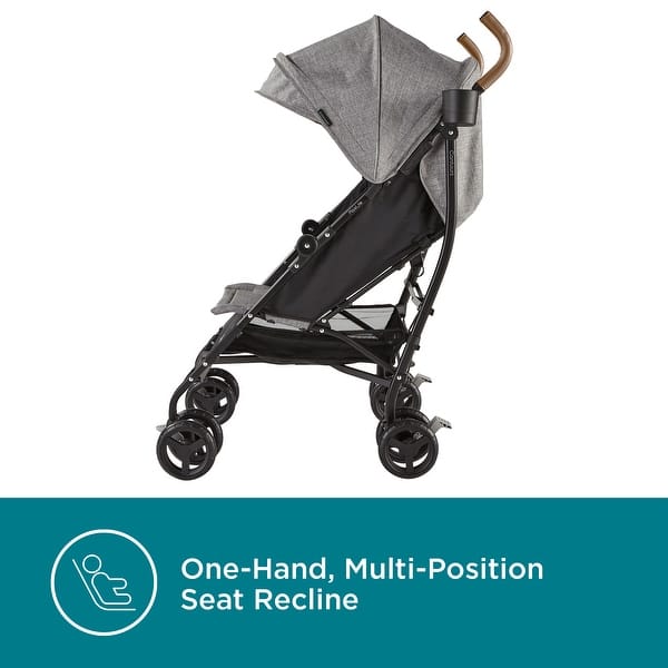 Contours MaxLite Deluxe Lightweight Grey Umbrella Stroller