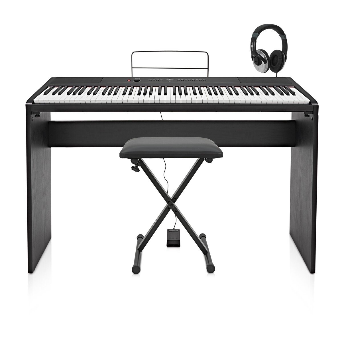 Shop Artesia Am 1 88 Key Digital Piano W Deluxe Stand Bench
