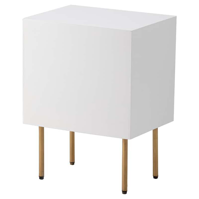 COZAYH Contemporary Spacious Drawer Nightstand Side Table, Modern Storage, Clean-Lined Transitional Style