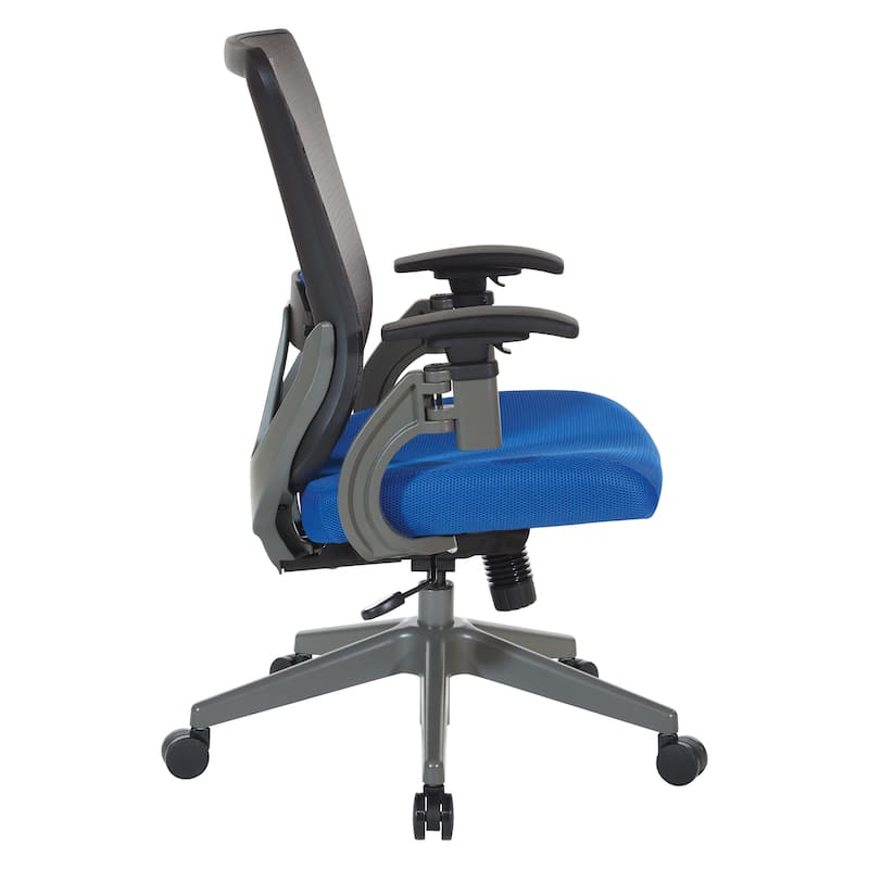 Grey Vertical Mesh Back Managers Chair