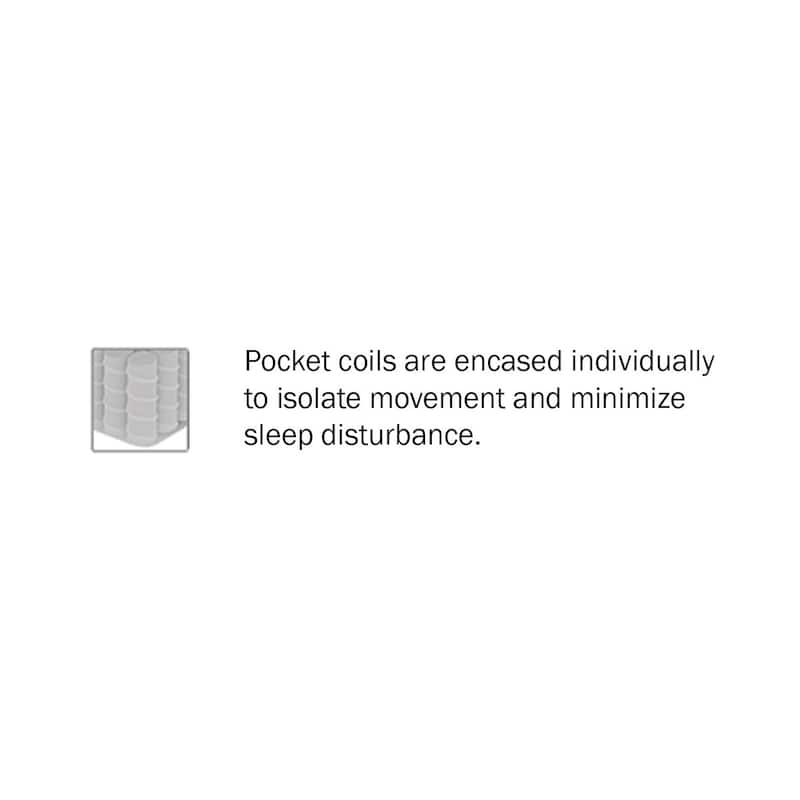 12" Highly Breathable Quilted Cover Hybrid Mattress in a Box