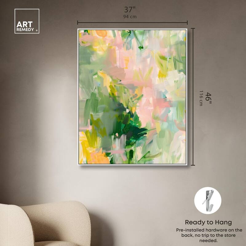 Quantum Hues II Canvas by Art Remedy