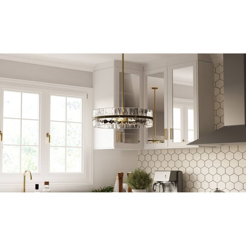 Reagan 6-Light Matte Black Pendant