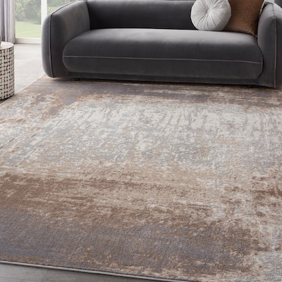 Nourison Elation Vintage Abstract Contemporary Area Rug