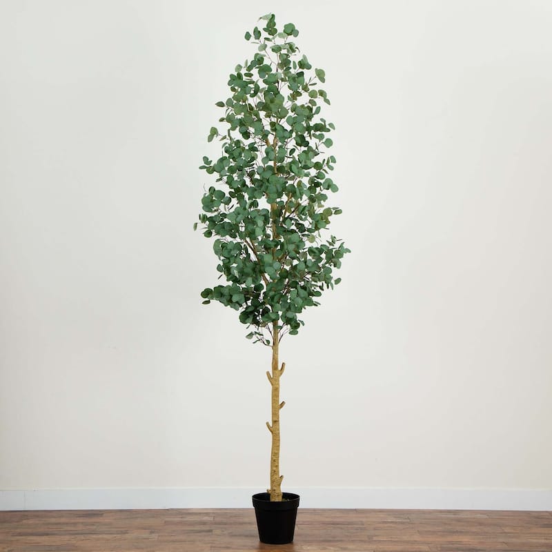 Eucalyptus Artificial Potted Tree - 10'