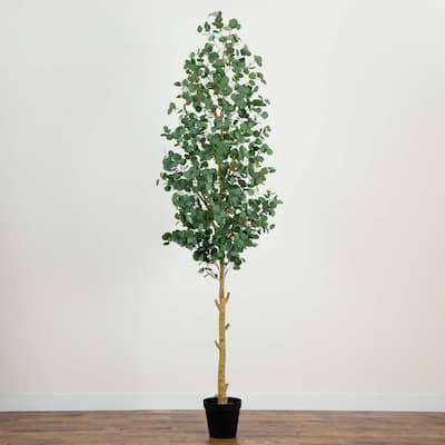 Eucalyptus Artificial Potted Tree - 10'