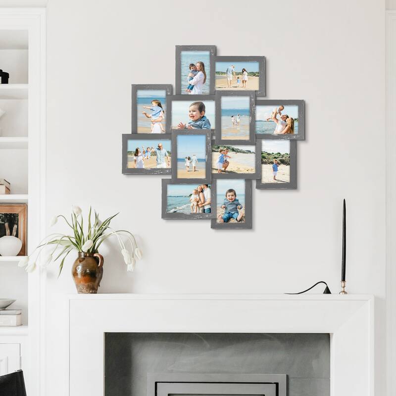 HELLO LAURA 12 Opening Picture Family Frame Collage Photo Frame
