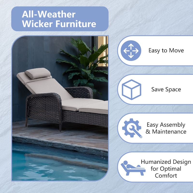 Patio Lounge Chairs Single Lounge Chaise