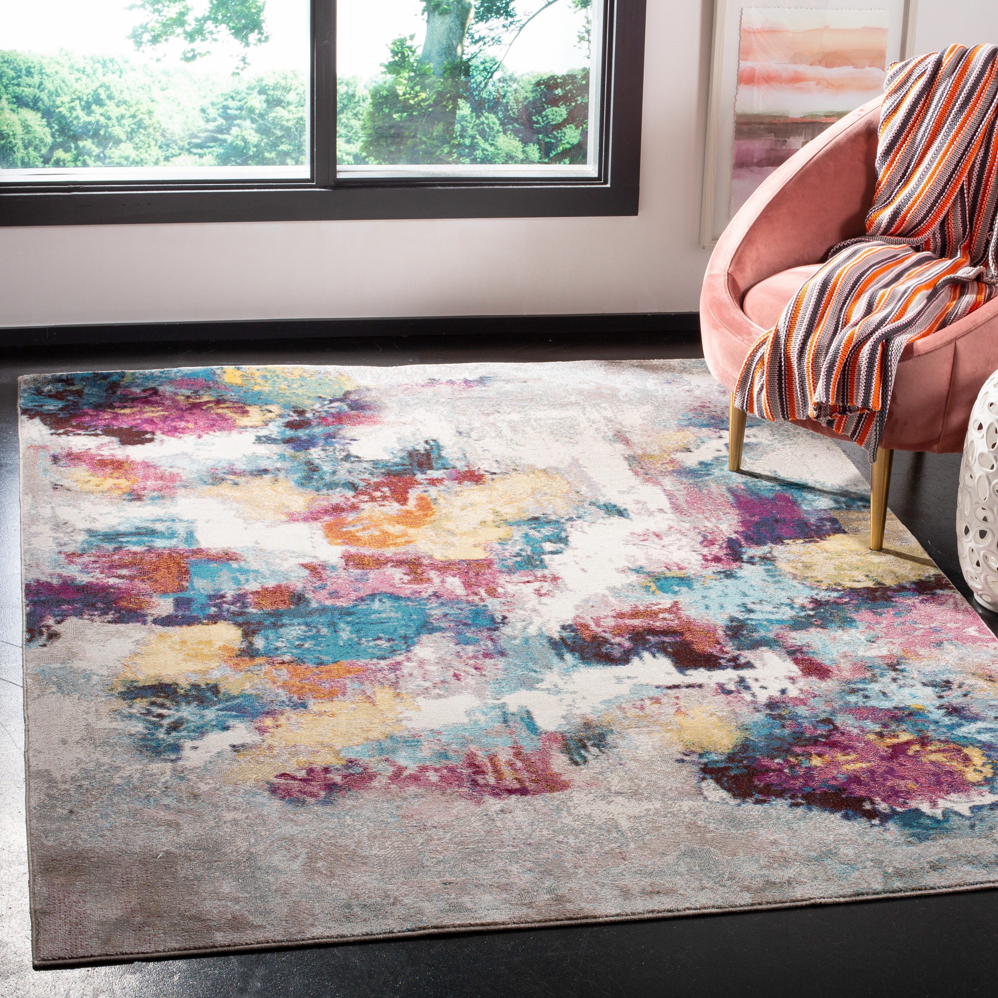 SAFAVIEH Aria Almagul Vintage Boho Oriental Rug
