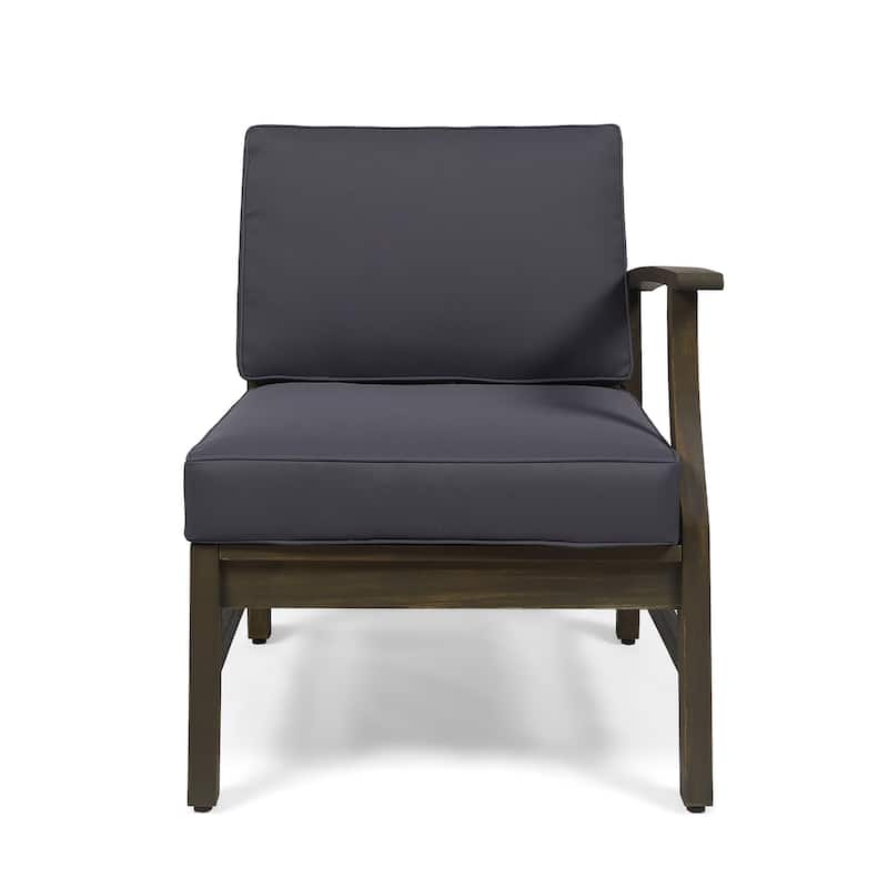 Perla Outdoor Acacia Wood 9-piece Sofa Set by Christopher Knight Home