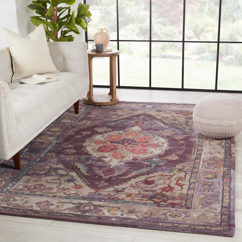 Dalim Handmade Medallion Area Rug