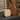 Set  of 2 Smooth Distressed Wooden Pumpkin Sitters - Large: 4.5" H x 3" W x 1" D