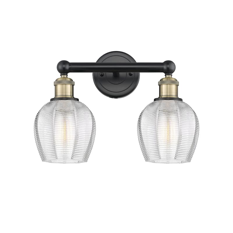 Innovations Lighting 616-2W-11-15 Norfolk Vanity Norfolk 2 Light 15"