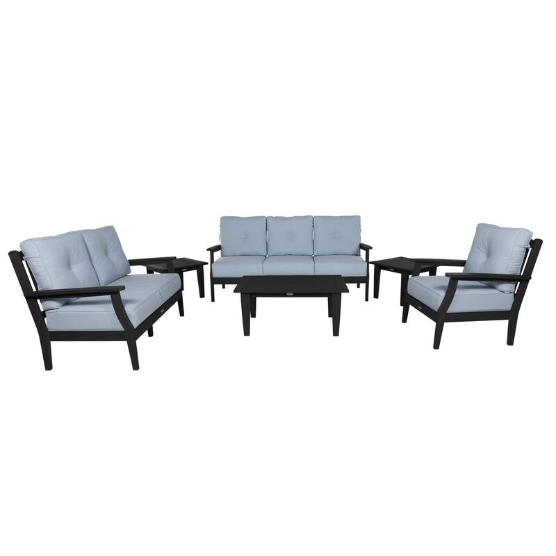HIGHWOOD Lehigh 6-Piece Grand Deep Seating Set - Bliss Dew