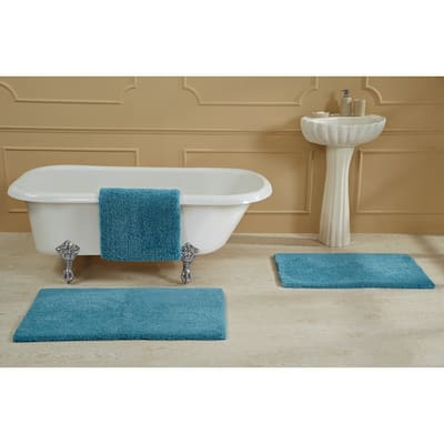 Better Trends Micro Plush Collection Pile 100% Micro Polyester Tufted Bath Mat Rug