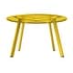 preview thumbnail 24 of 33, Clihome Weather Resistant Round Steel Patio Large Coffee Table
