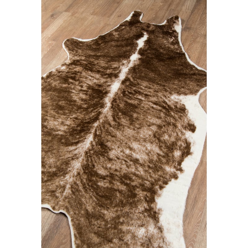 Erin Gates by Momeni Acadia Animal Print Faux Hide Area Rug