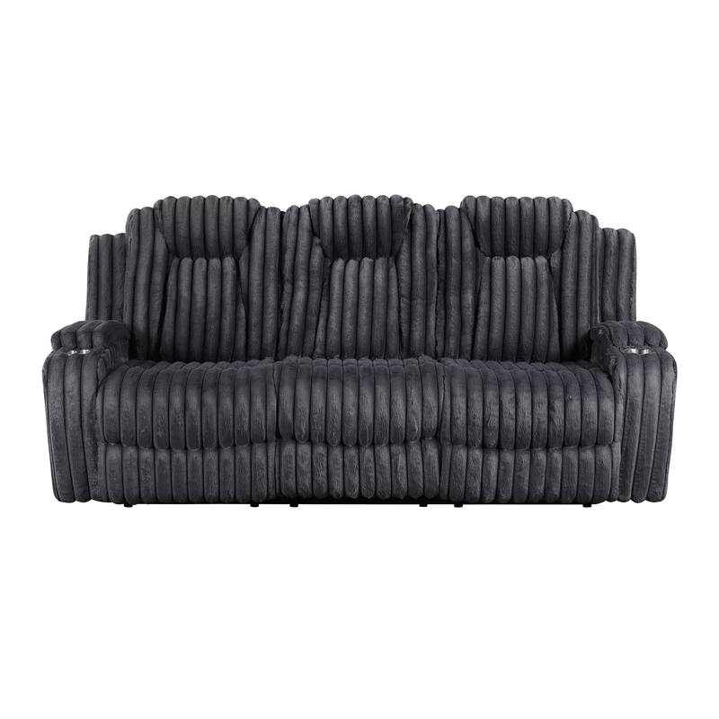 Brynda Corduroy 2-Piece Manual Double Reclining Sofa Sets