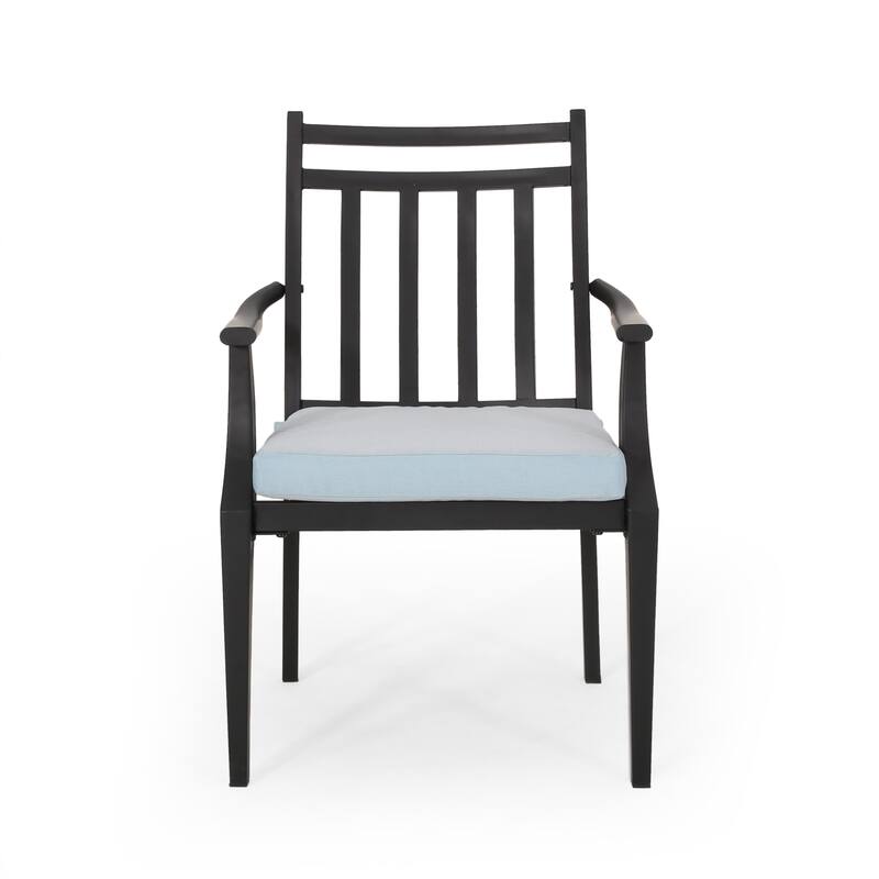 Delmar Outdoor 5 Piece Dining Set with Light Weight Concrete Table by Christopher Knight Home