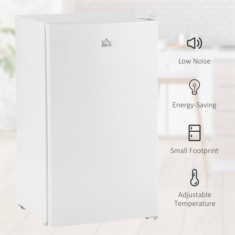 3.2 Cu.Ft Mini Fridge with Freezer