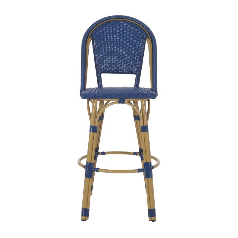 Wooden Upholstered Barstool