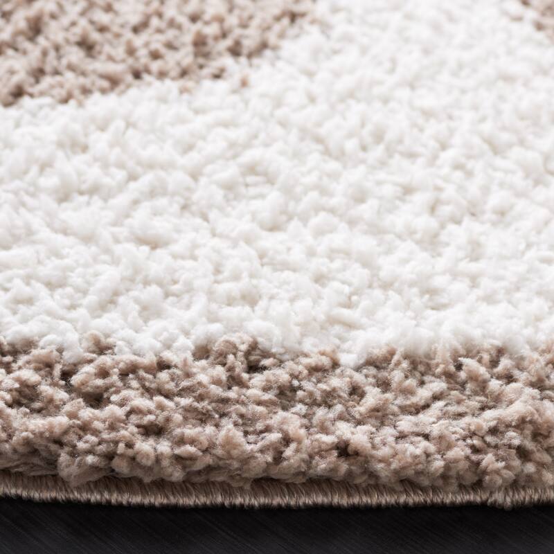 SAFAVIEH Calico Shag Vitalia Mid-Century Modern 1.5-inch Thick Rug