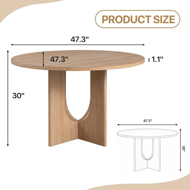 Rossetta 5-Piece Contemporary Transitional Style Dining Set with X-Crossed Base Round Table and 4 Upholstered Fabric Chairs