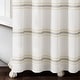 preview thumbnail 33 of 43, Lush Decor Farmhouse Stripe Shower Curtain