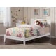 preview thumbnail 1 of 6, Orlando Twin Platform Bed with USB Charging Station in White