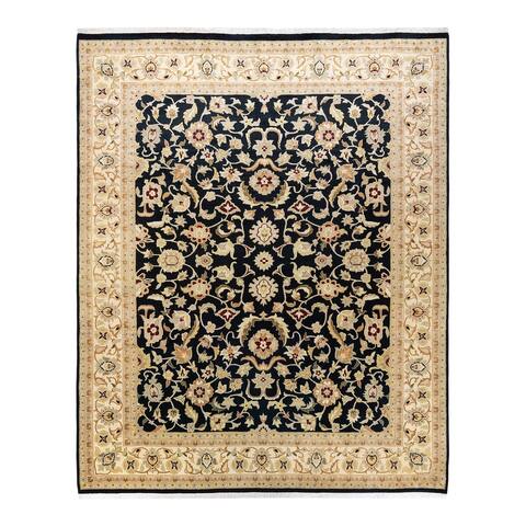 Overton Mogul, One-of-a-Kind Hand-Knotted Area Rug - Black, 8' 3" x 10' 3" - 8 X 10