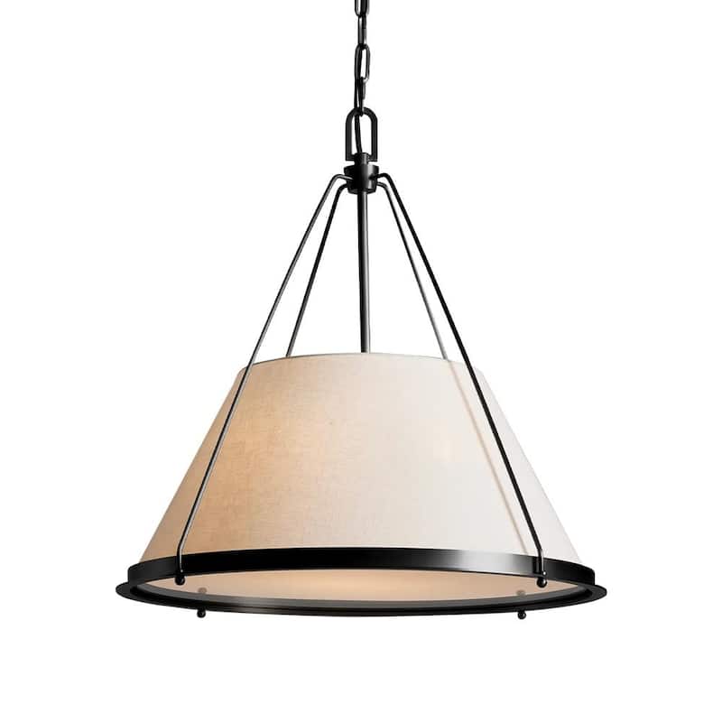 Black Draven Pendant Light - 21" Diameter