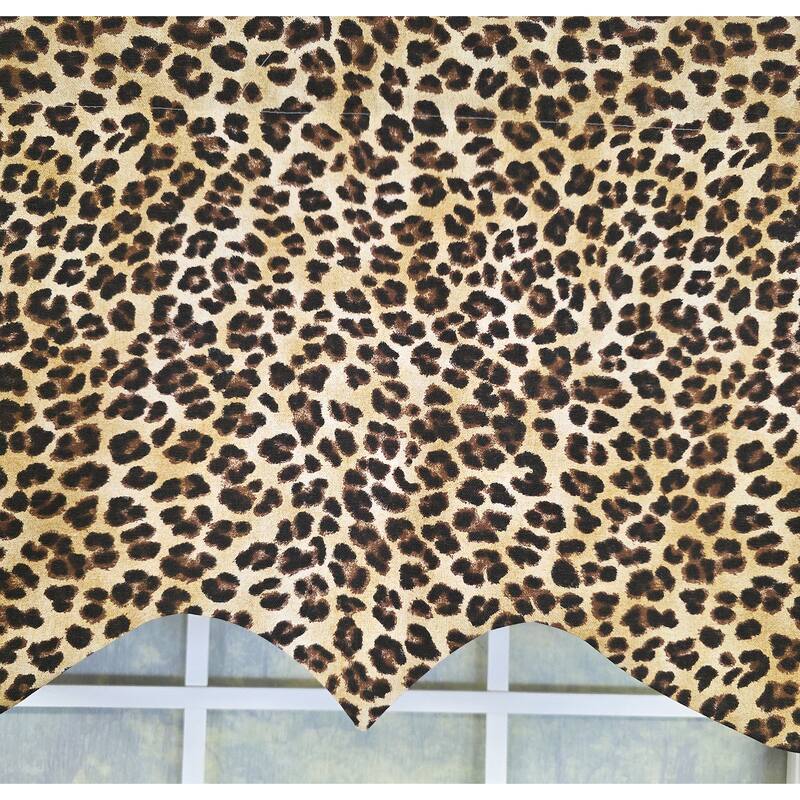 RLF Home Cheetah Regal Valance