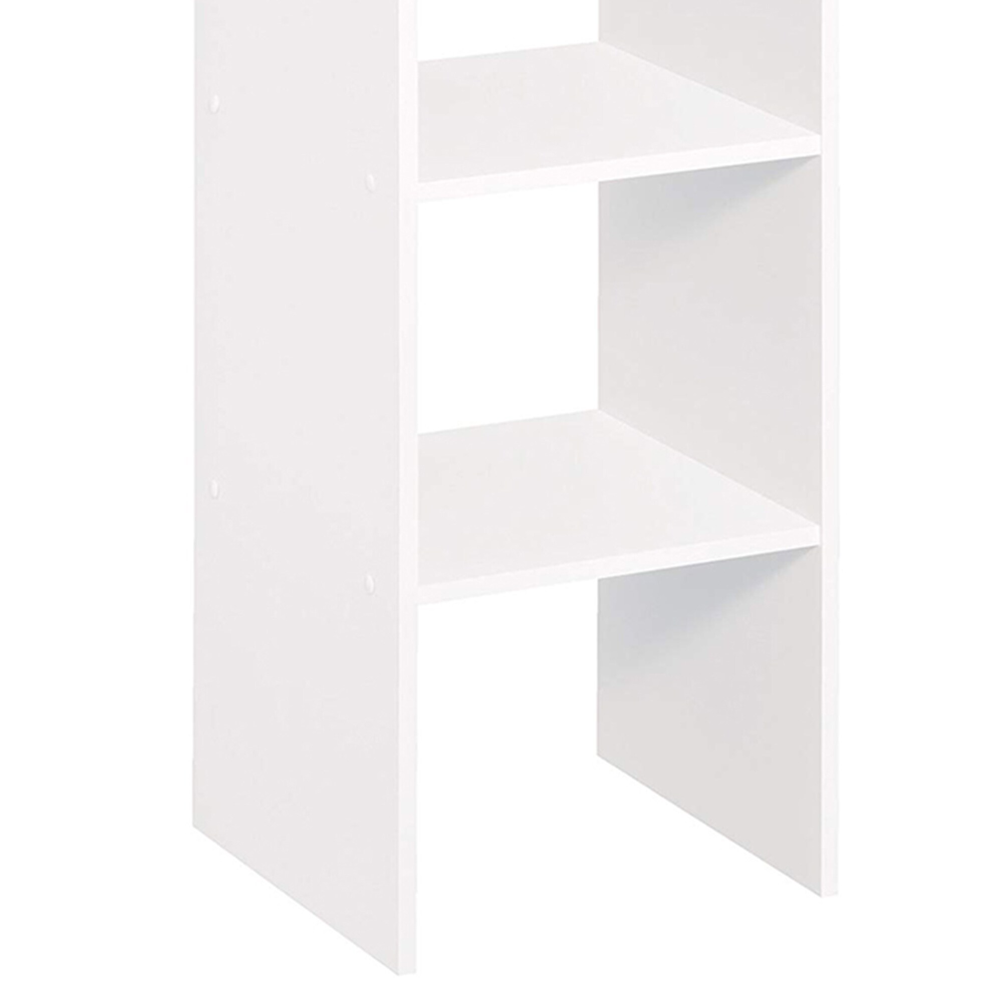 4 Cube Storage Shelving Stackable Cube Organizer Shelves Rack