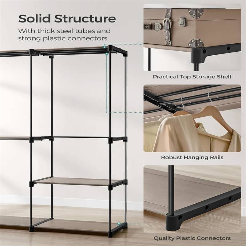 Freestanding Closet Organizer - 54.3 x 16.9 x 71.7 