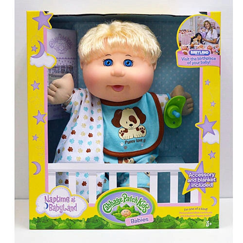 blonde cabbage patch doll boy