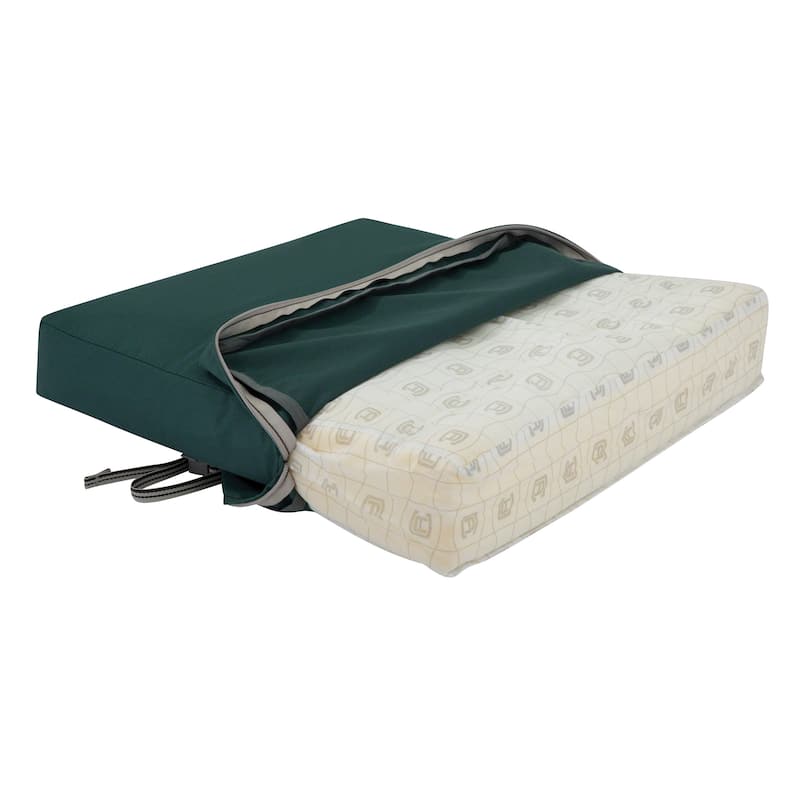 Ravenna® Square Patio Seat Cushion Slip Cover & Foam, 23"W x 23"D x 5"T