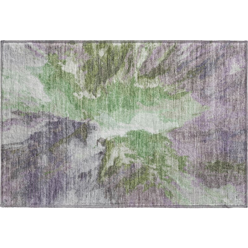Premium Washable Super Soft Abstract Burst Mayfield Rug