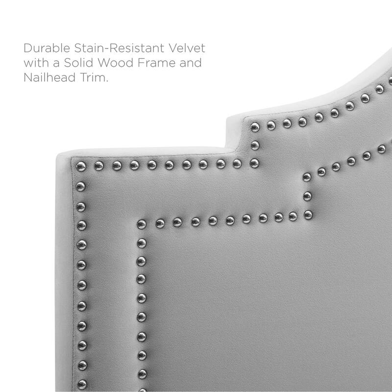 Adelaide Performance Velvet King Platform Bed