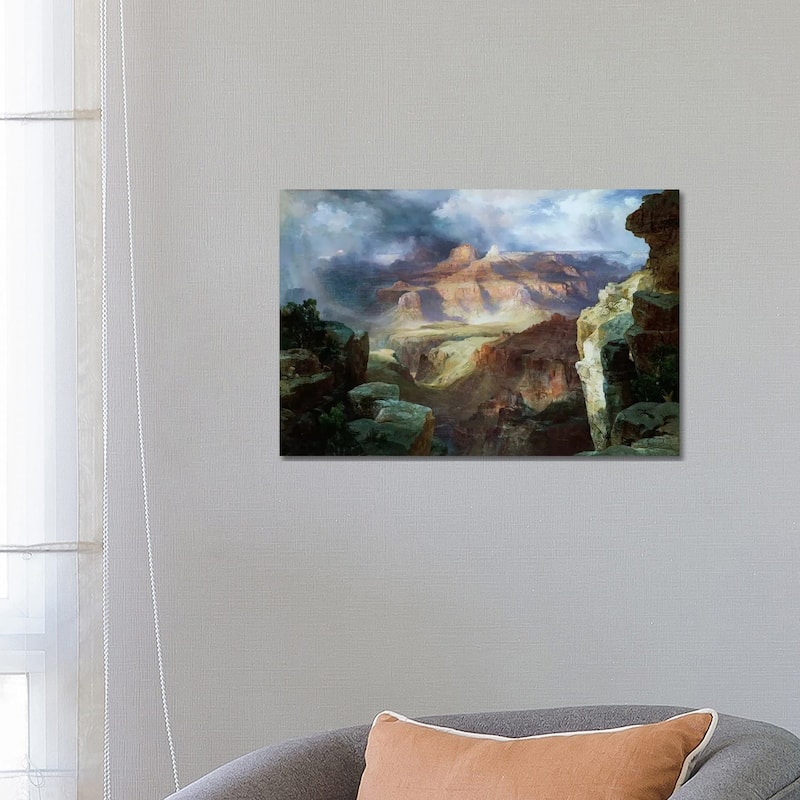 iCanvas "A Miracle of Nature " by Thomas Moran Canvas Print - 18x26x1.5