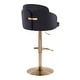 preview thumbnail 6 of 53, Porch & Den Dahlia Adjustable Bar Stool with Rounded T Footrest (Set of 2)