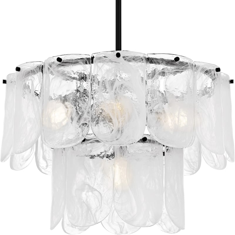 Cassidy 5-Light Matte Black Pendant