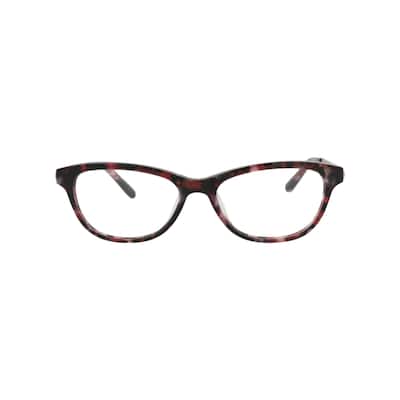 Maui Jim Round-Frame Acetate Optical Frames, Transparent Lens, Mauve Tortoise Frame